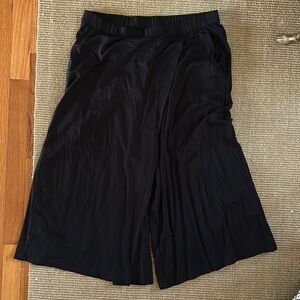 Eileen Fisher Wide Cropped Wrap Pant NWT